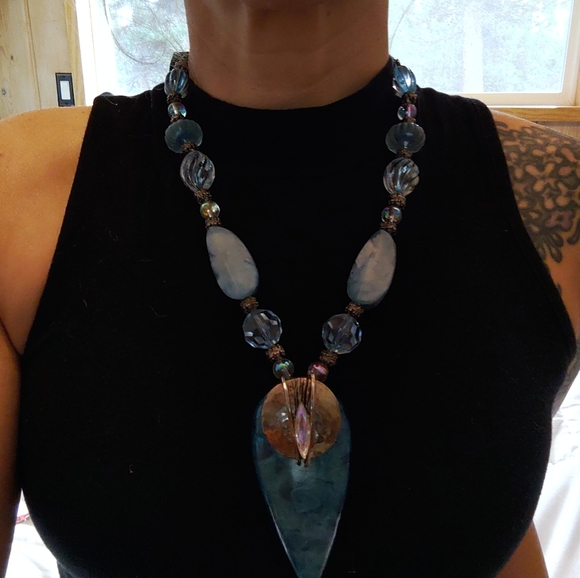 Anthony Alexander designer boho statement necklace - Picture 2 of 7